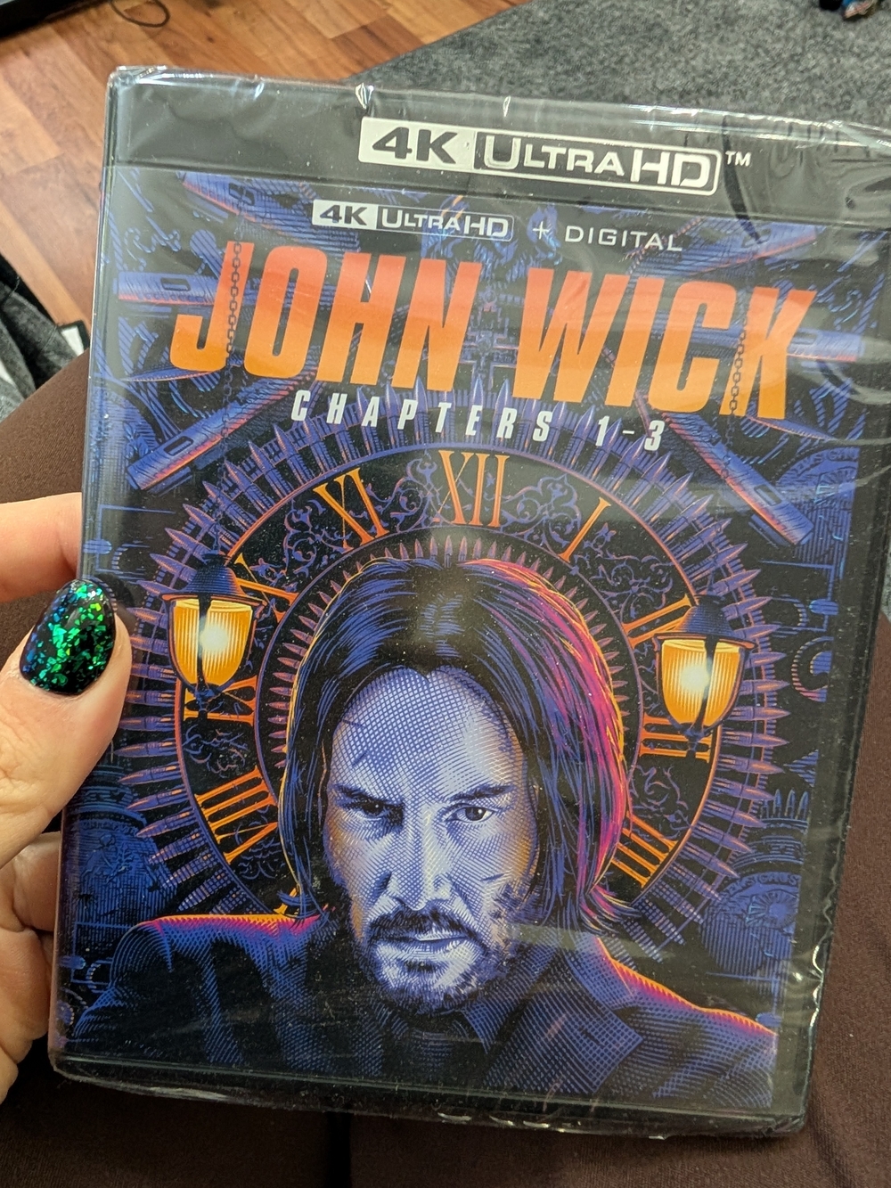 John Wick Chapters 1-3 4K Ultra HD - FACTORY SEALED